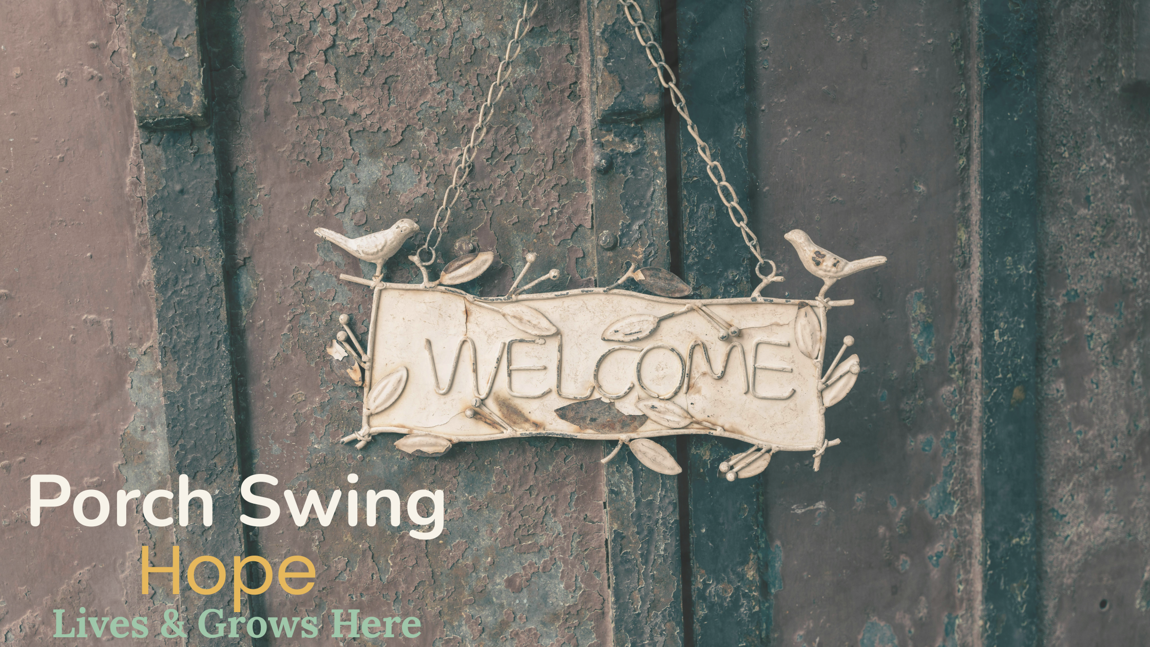 Porch Swing Hope, slow living community, hope cultivation, finding hope, intentional living, holding onto hope, microgreen gardening